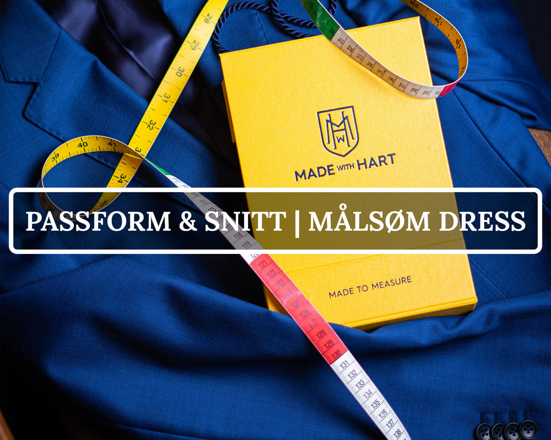 PASSFORM & SNITT | MÅLSØM DRESS