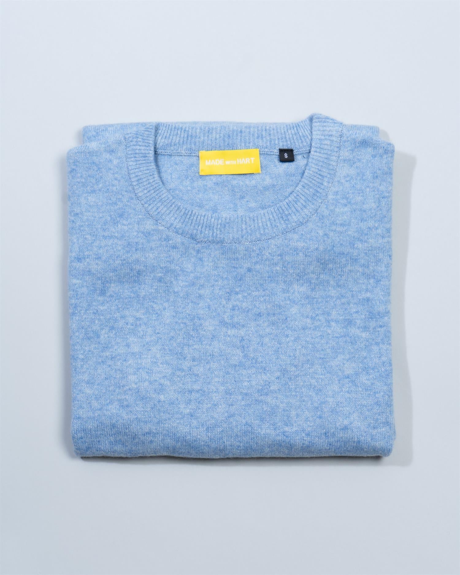 Genser - Kasjmir, himmelblå