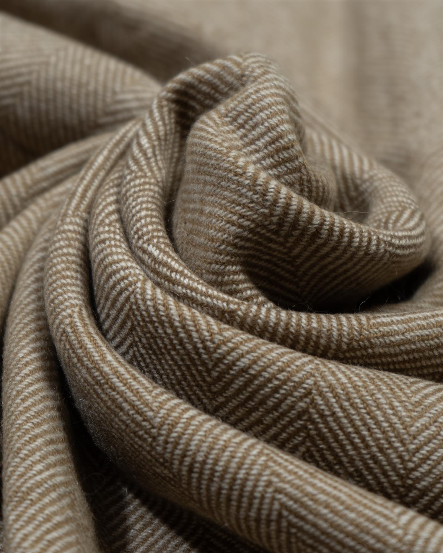 Skjerf - Kasjmir, brun