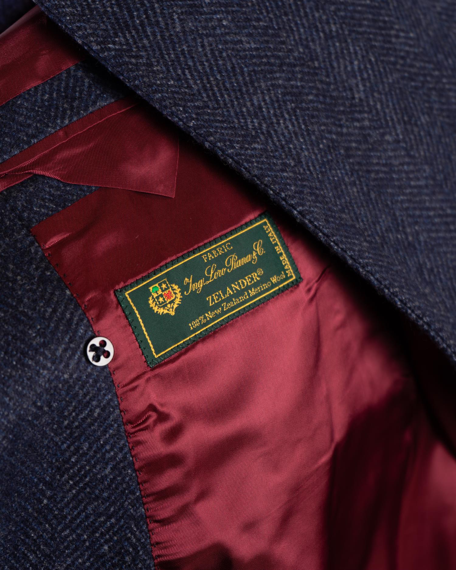 Frakk - Zelander, blå