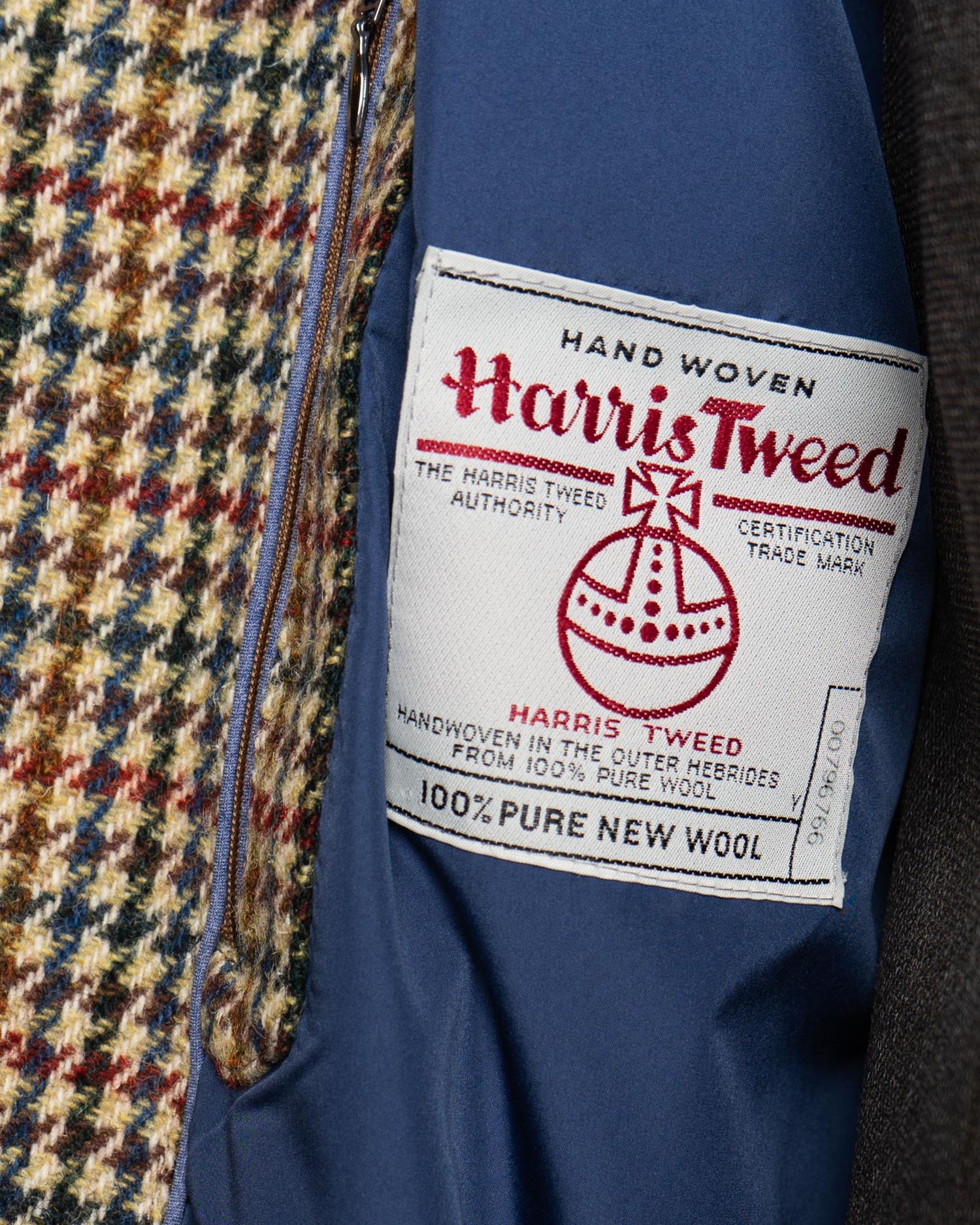Car coat - Gunclub, Harris Tweed