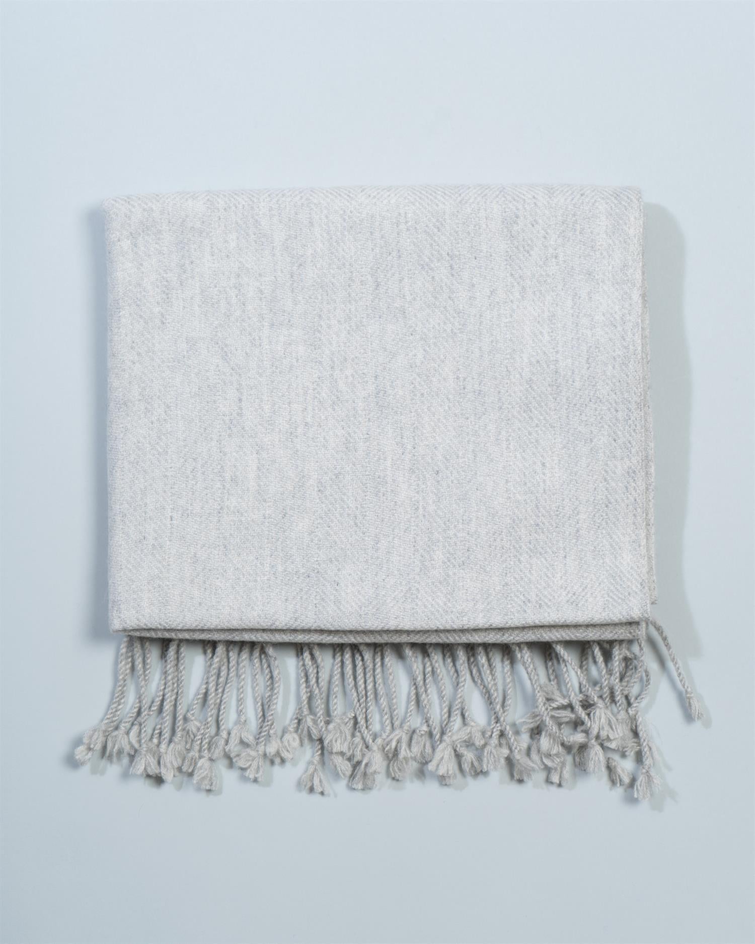 Skjerf - Kasjmir, grå