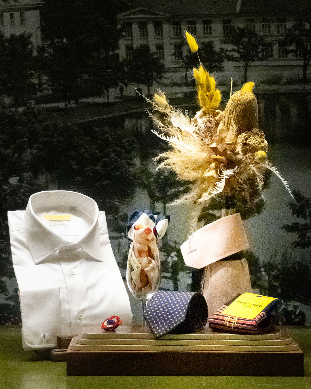 17 mai, Skjortepakke hvit, dobbel mansjett