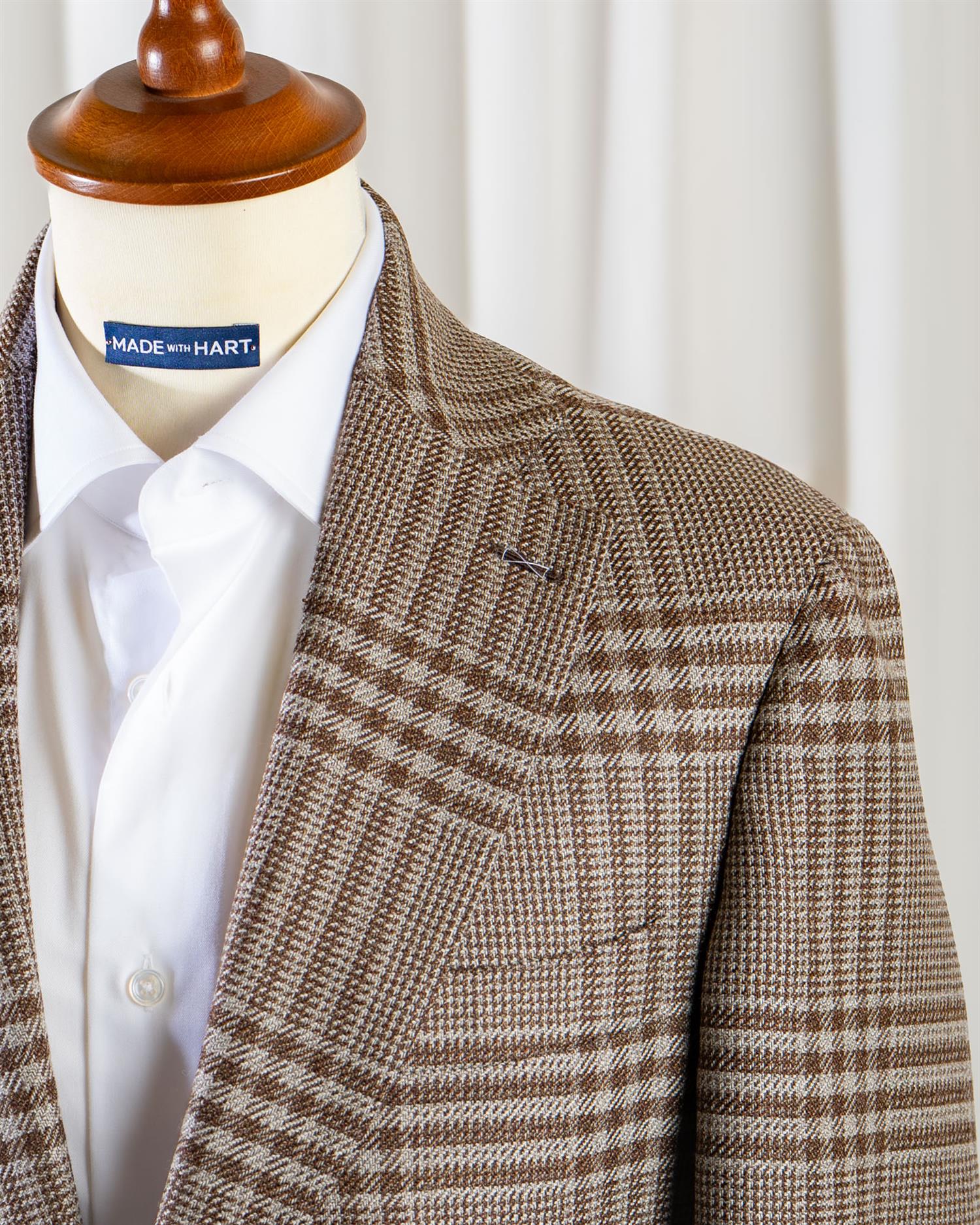 Sportsjakke - Knit, brun