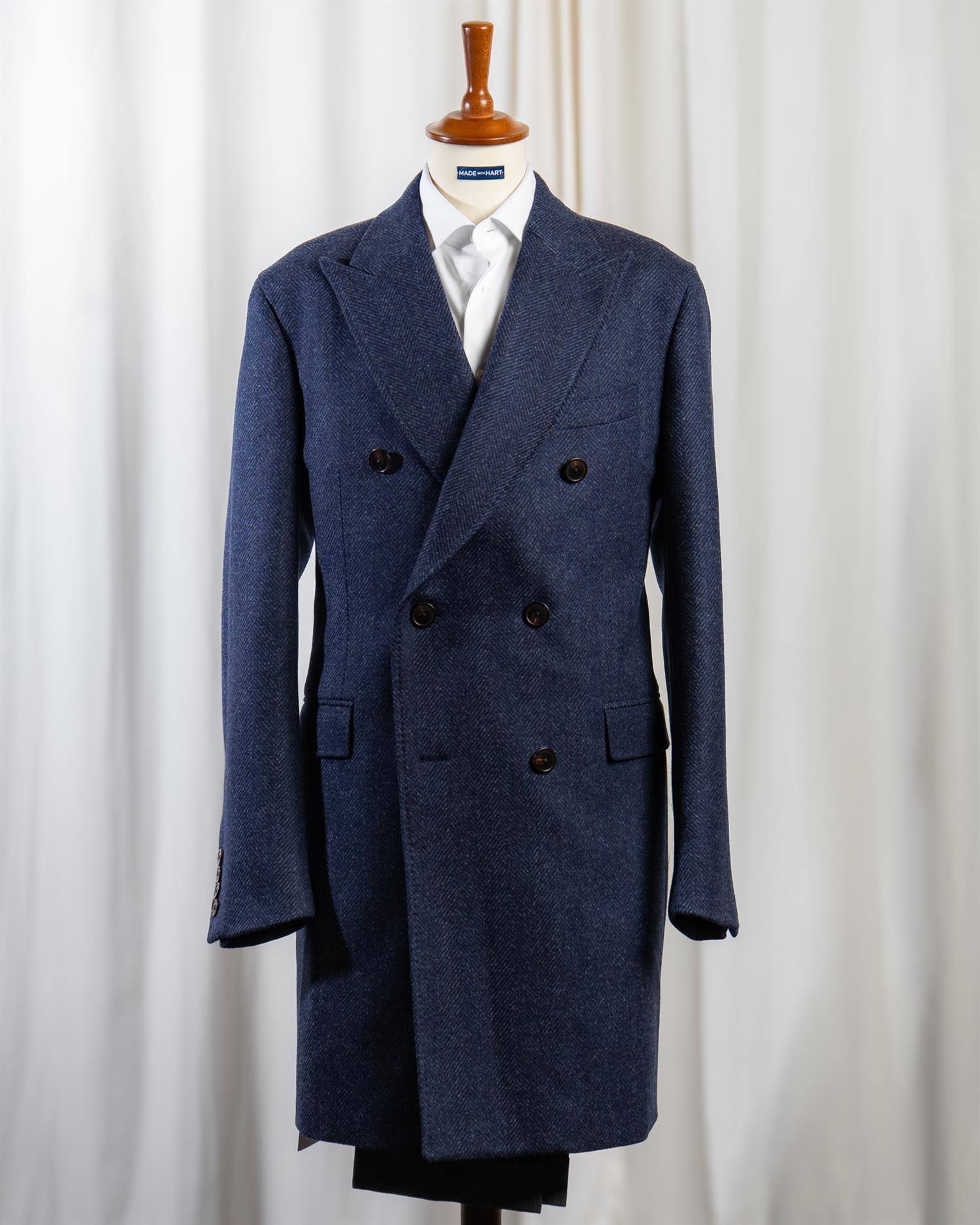 Frakk - Zelander, blå