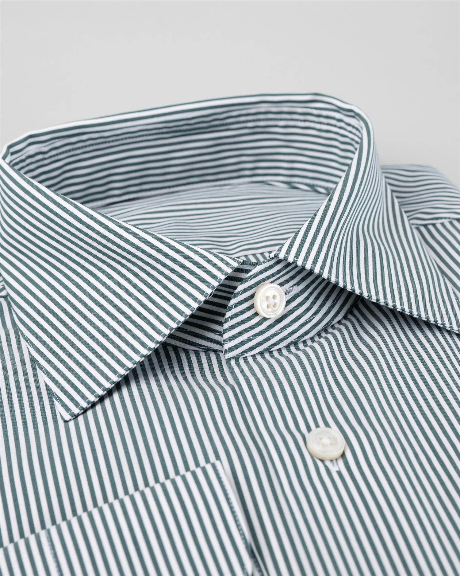 Skjorte - Striper, grønn