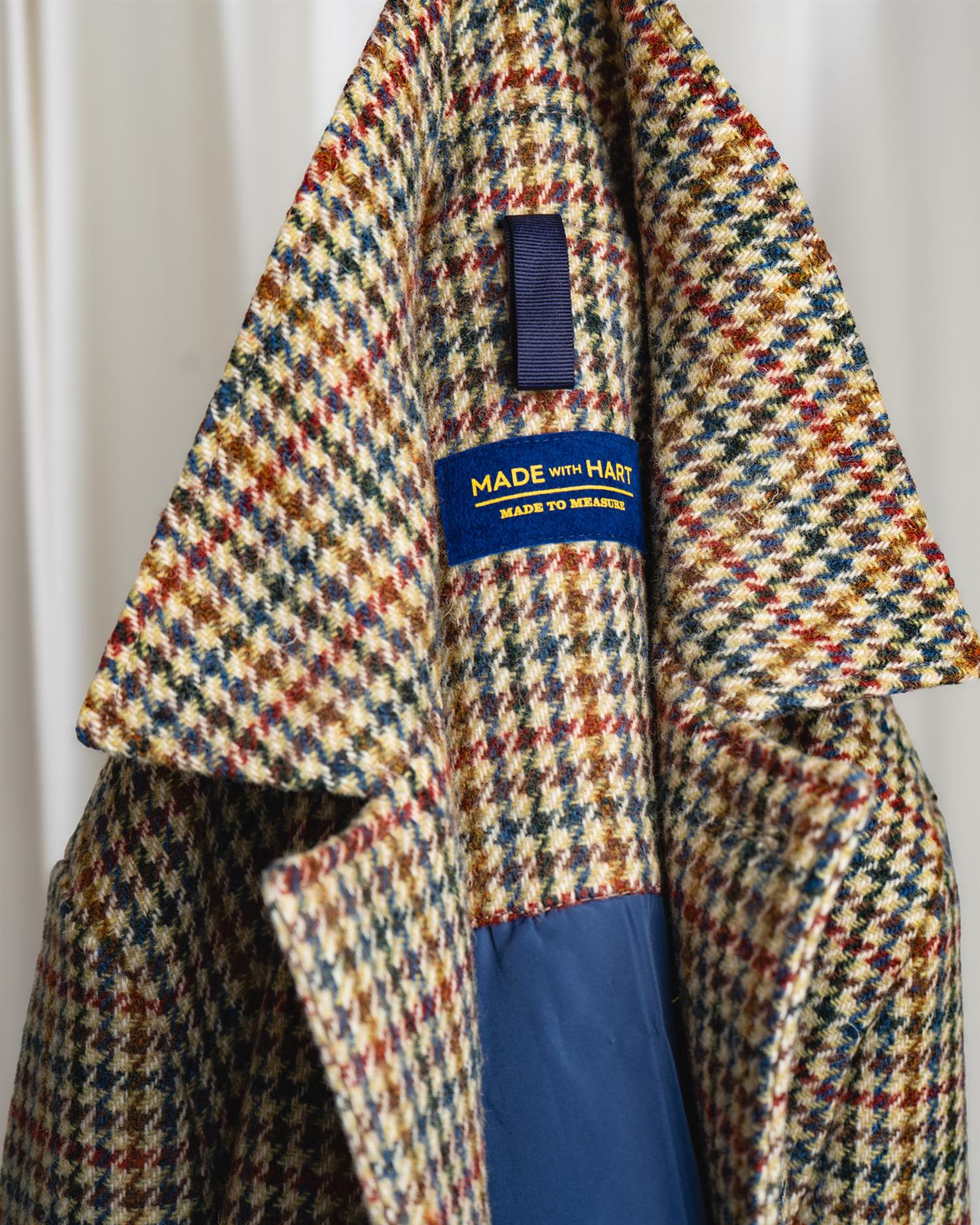 Car coat - Gunclub, Harris Tweed