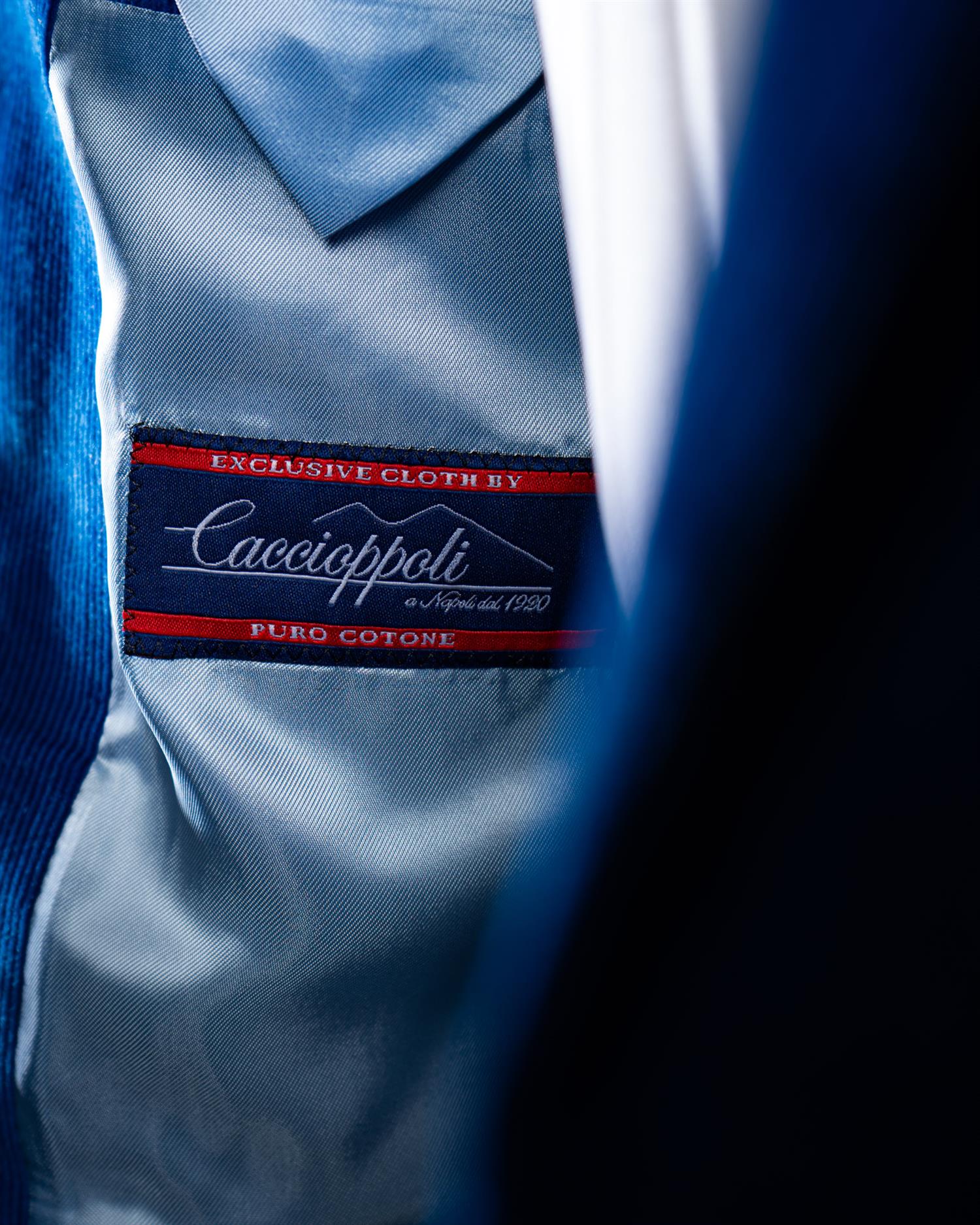 Blazer - Kordfløyel, blå