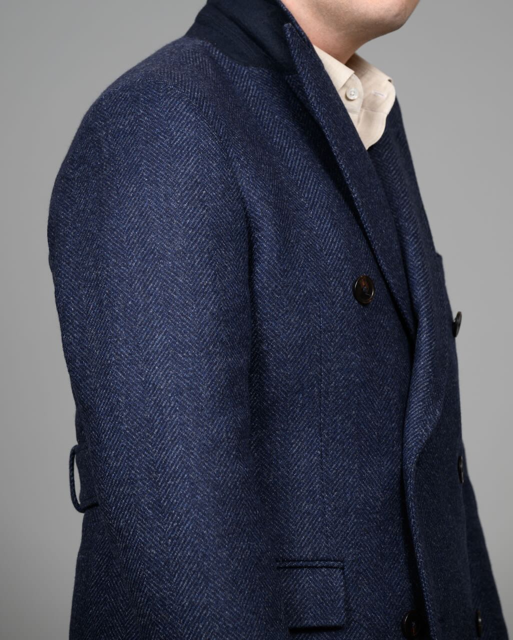 Frakk - Zelander, blå