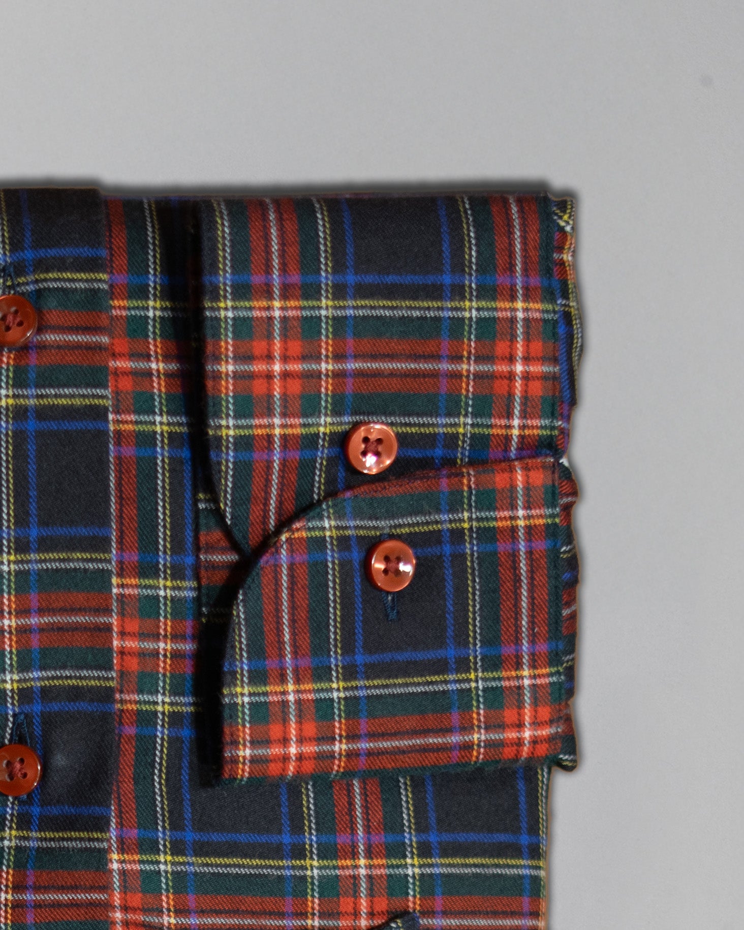 Skjorte - Flanell tartan, rød