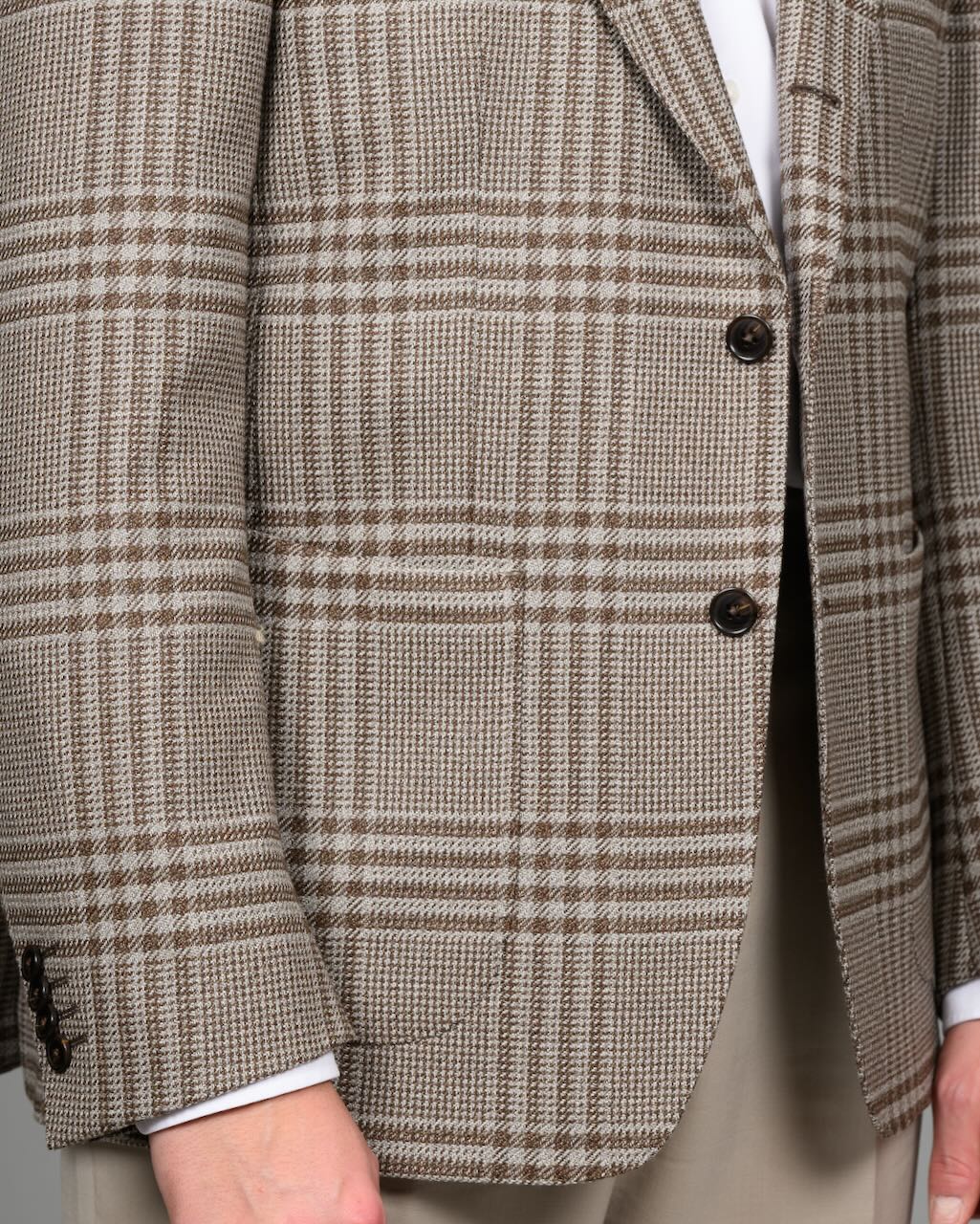 Sportsjakke - Knit, brun