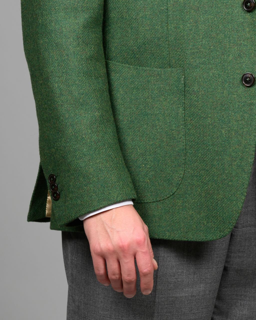 Blazer - Tweed, grønn