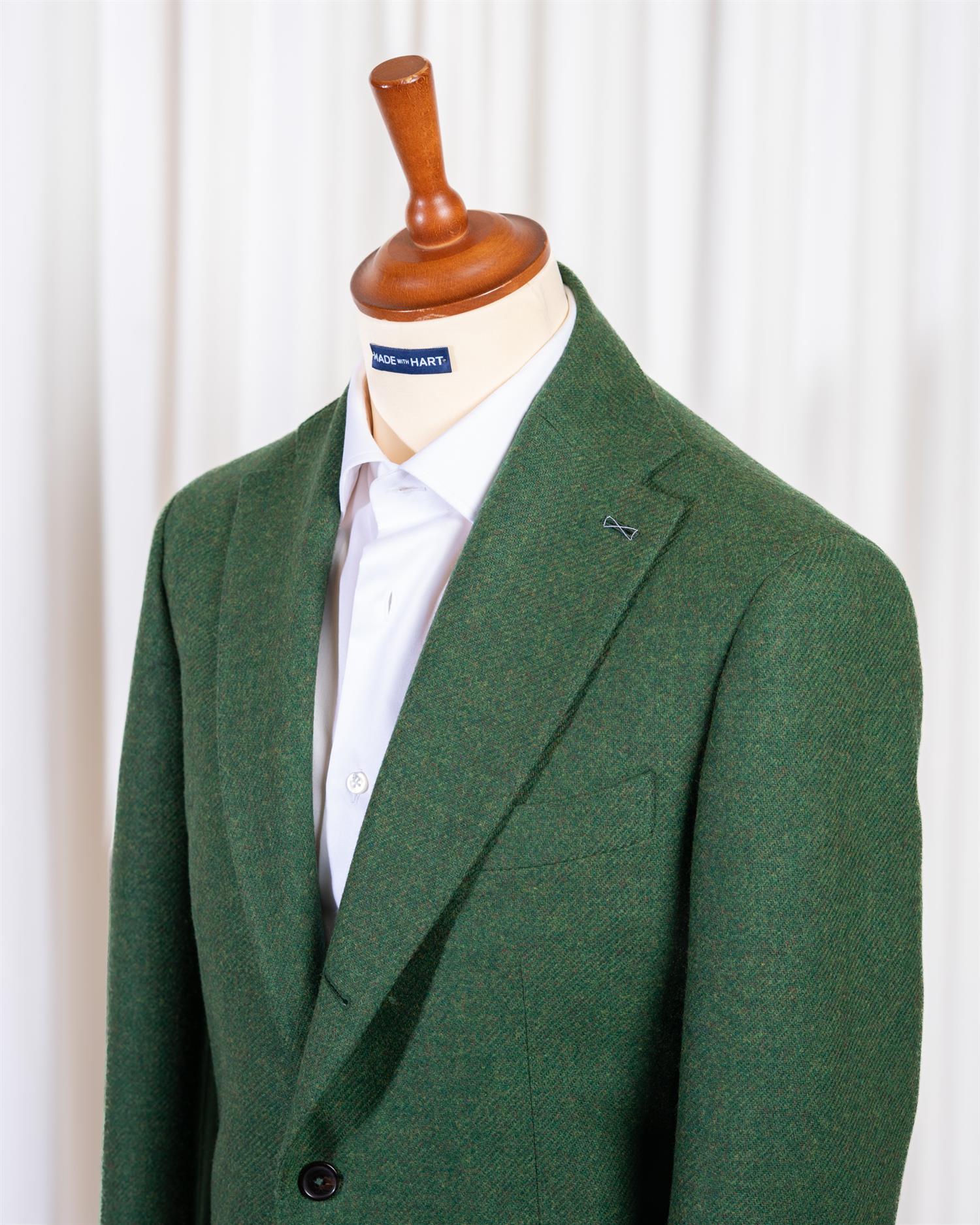 Blazer - Tweed, grønn