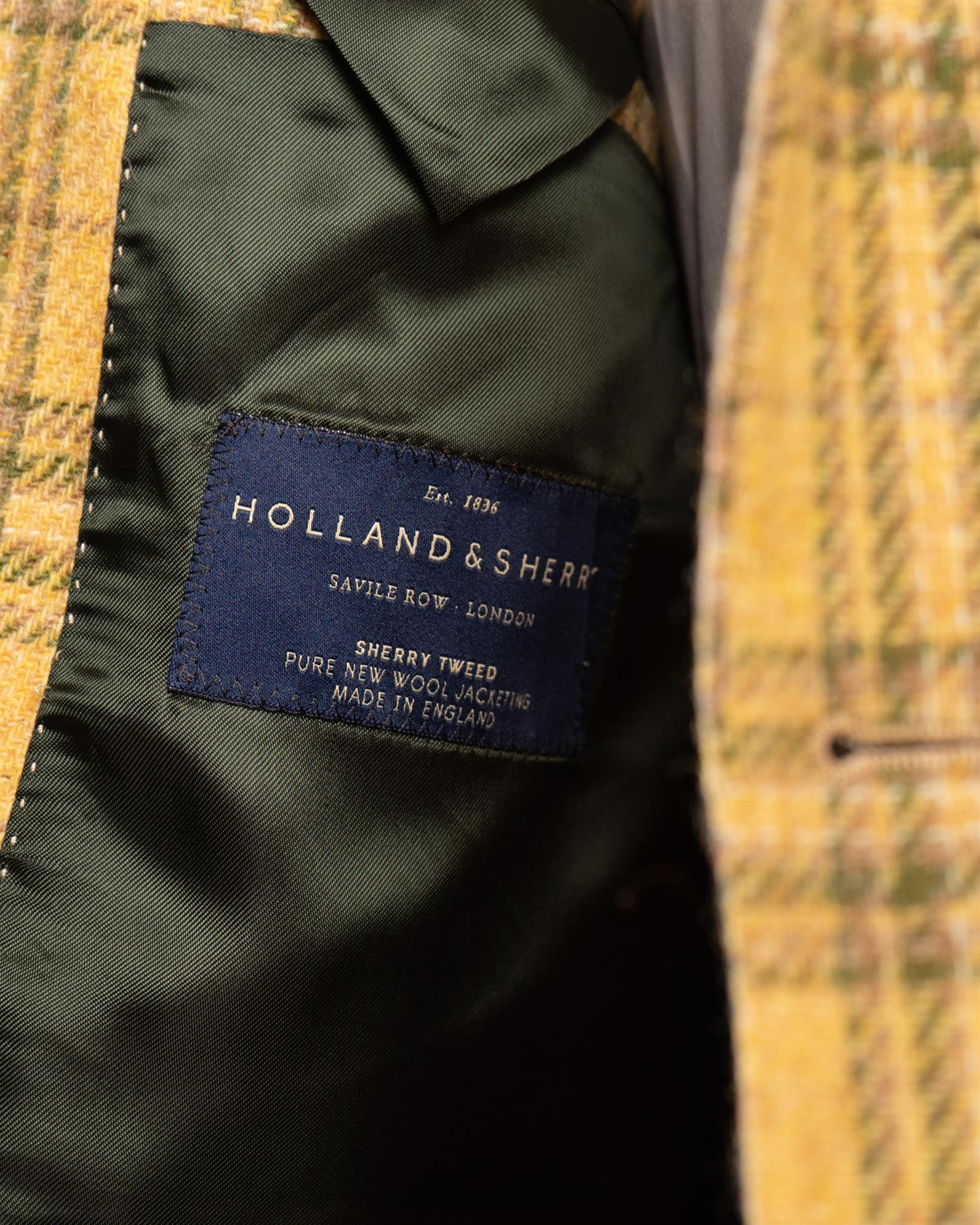 Sportsjakke - Sherry Tweed, gul