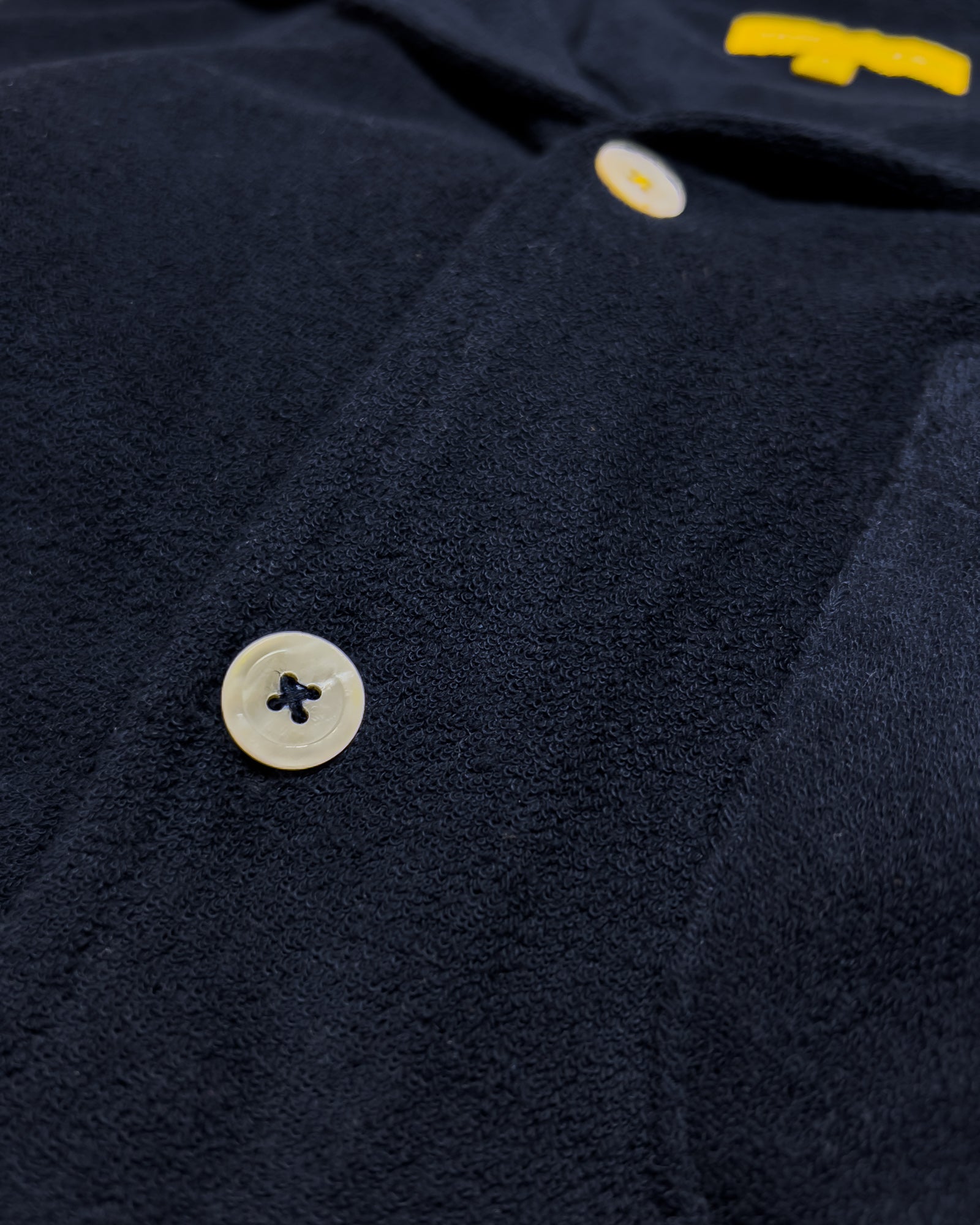 Towelling shirt - Navy