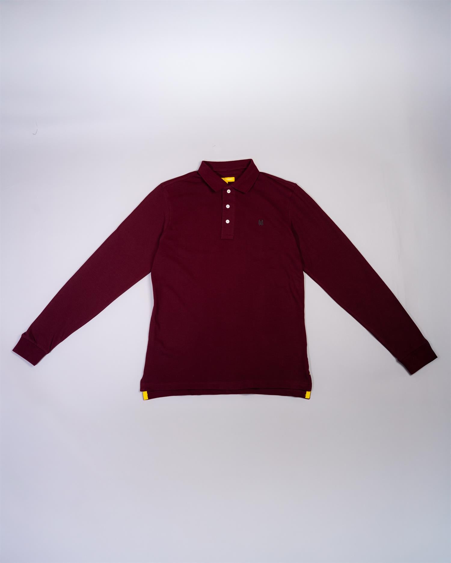 Pique langermet, burgunder