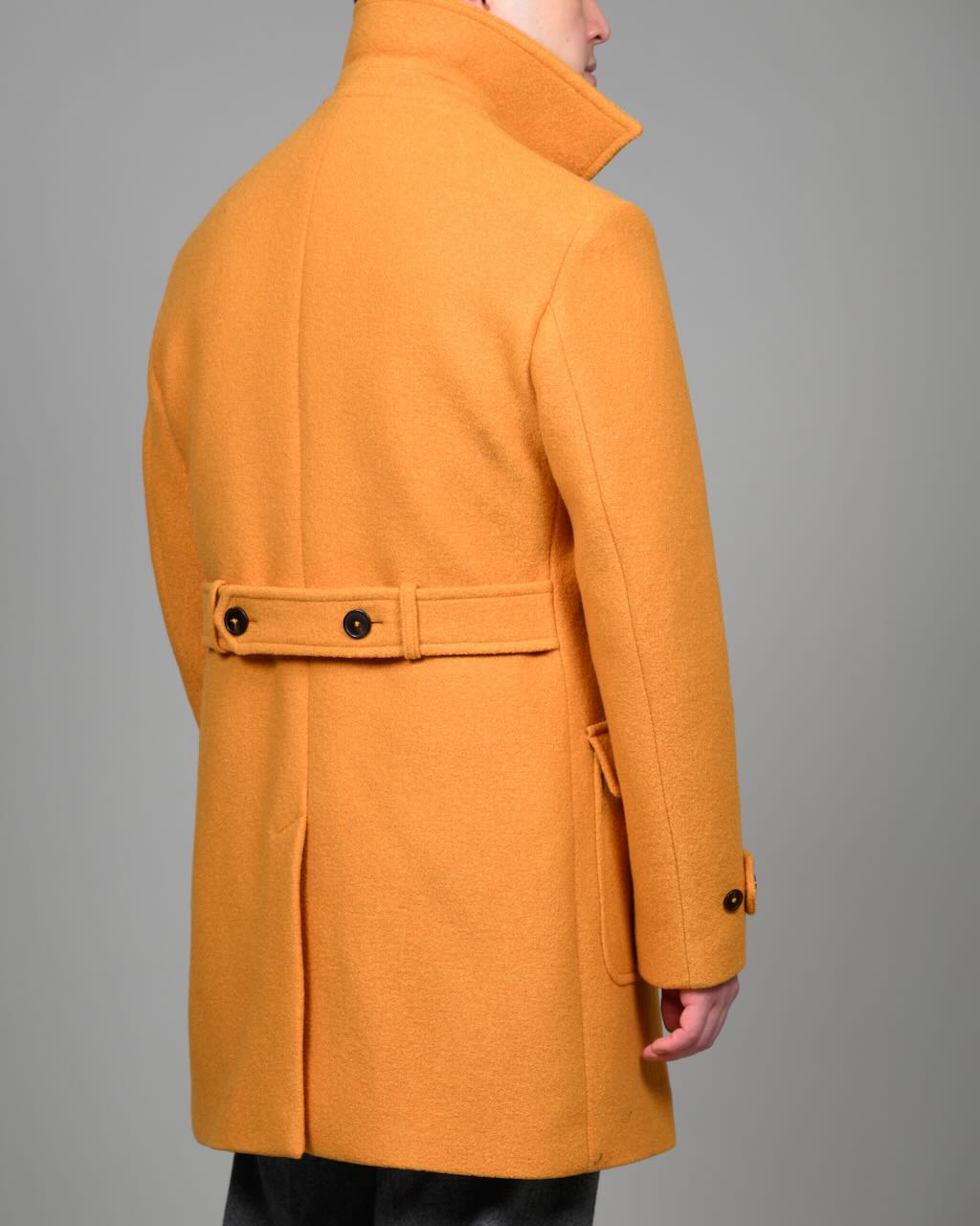 Car coat - Boiled Wool, gul