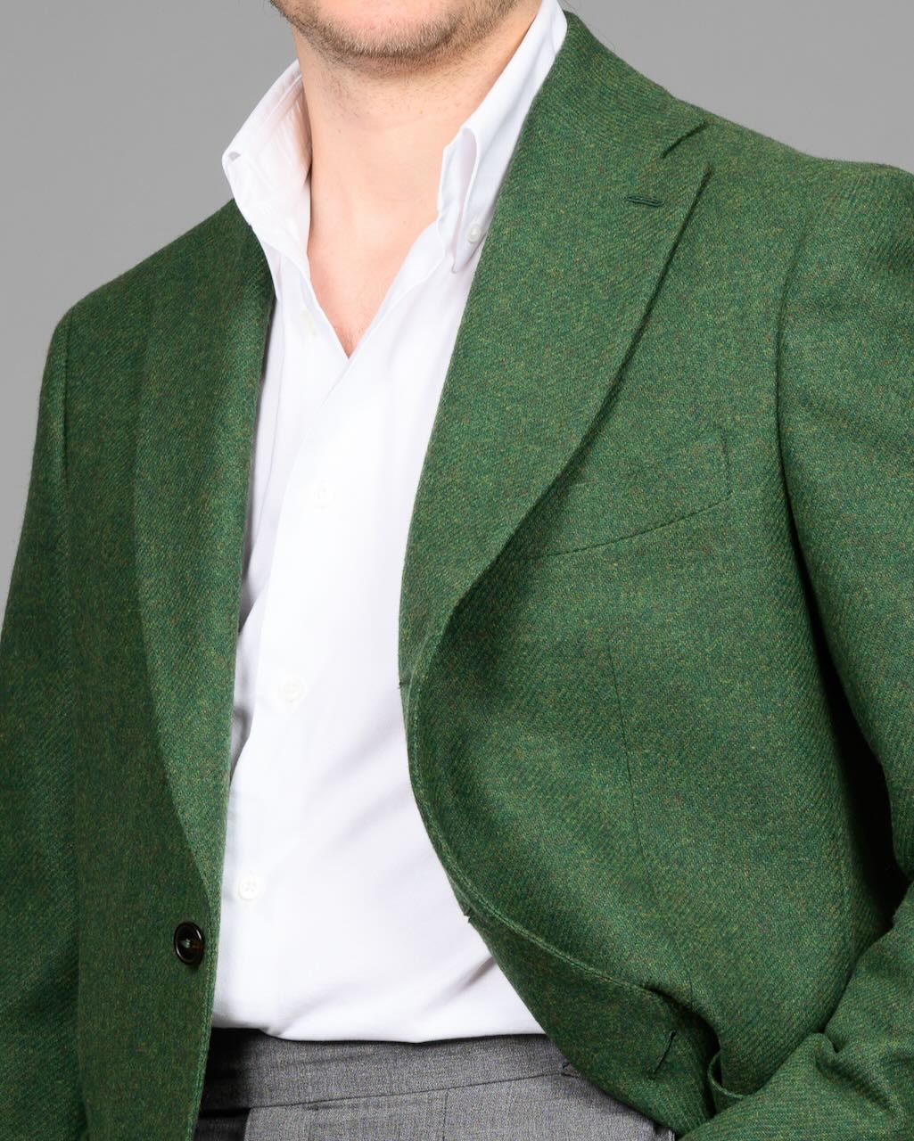 Blazer - Tweed, grønn