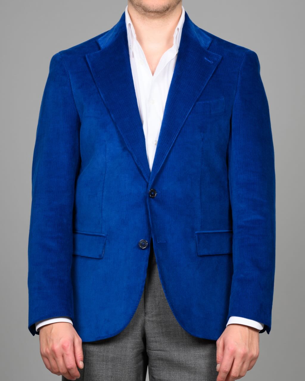 Blazer - Kordfløyel, blå