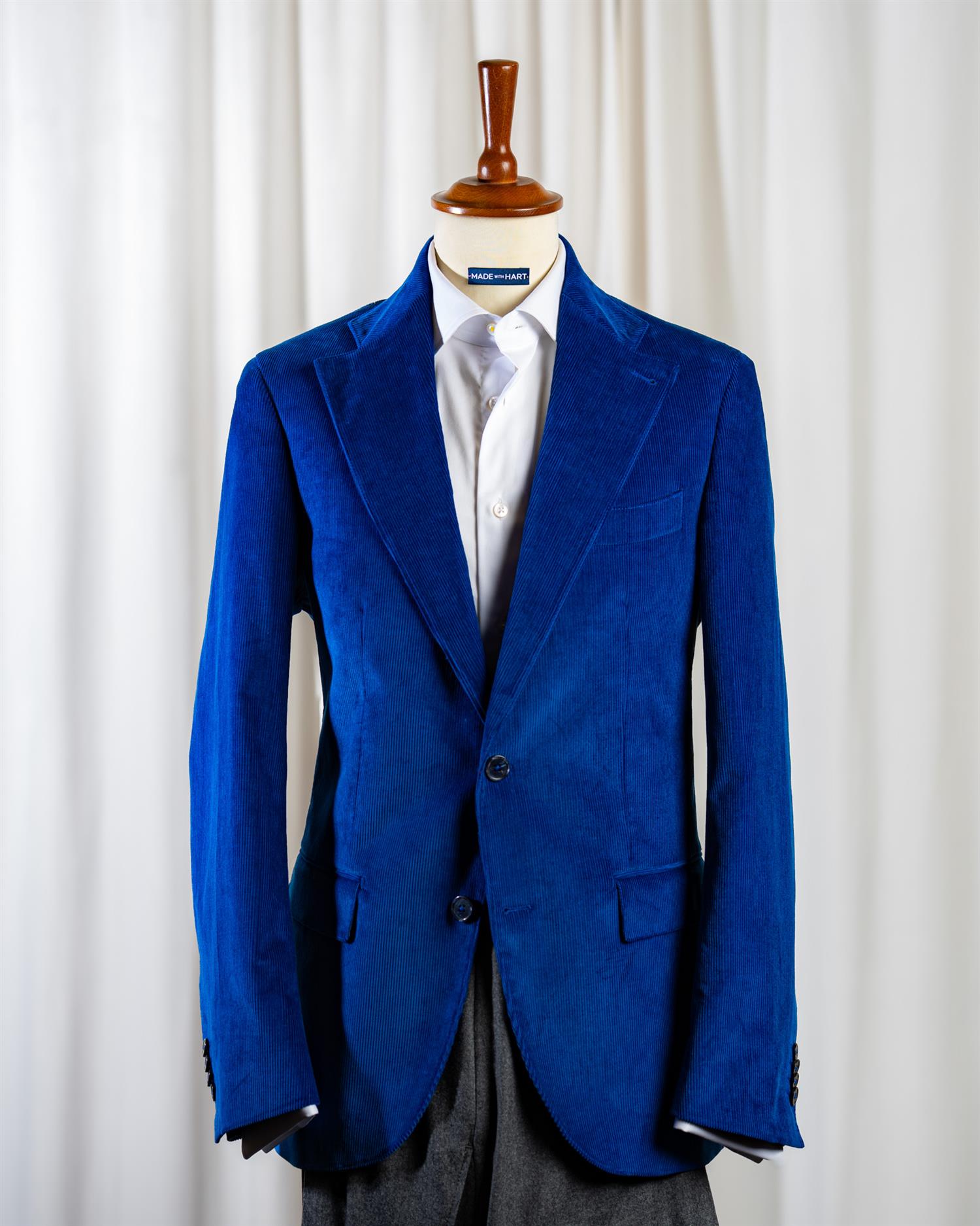 Blazer - Kordfløyel, blå