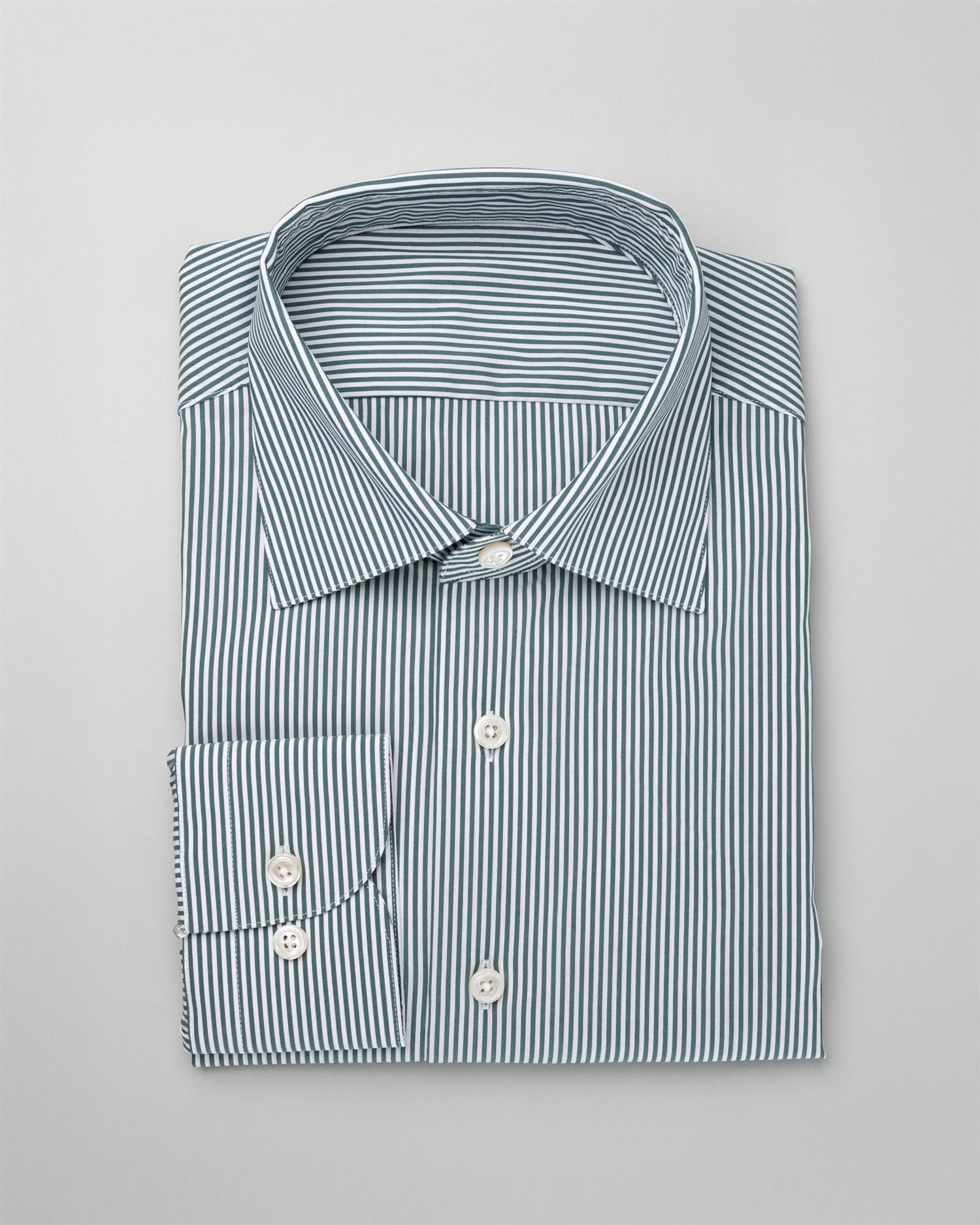 Skjorte - Striper, grønn