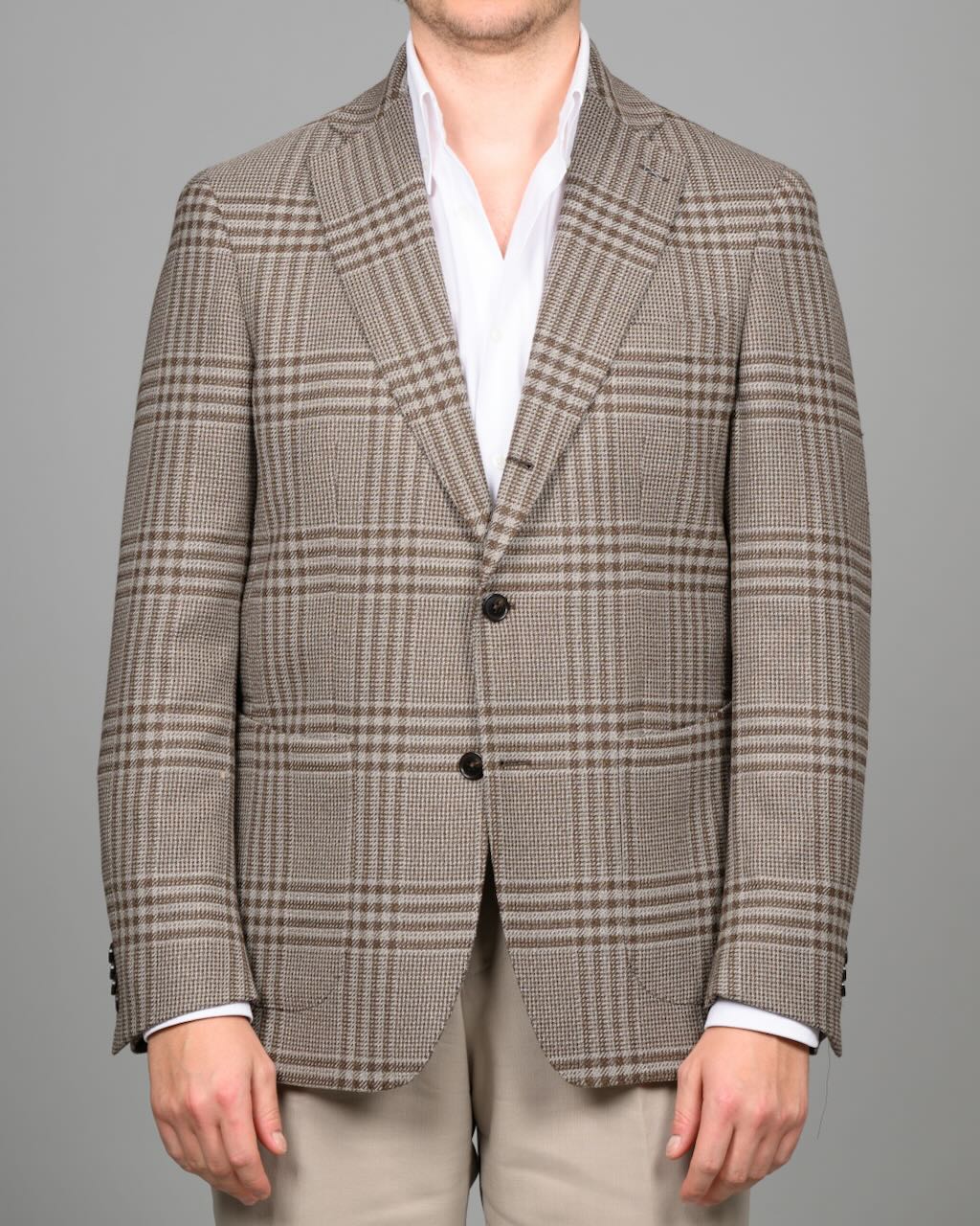 Sportsjakke - Knit, brun