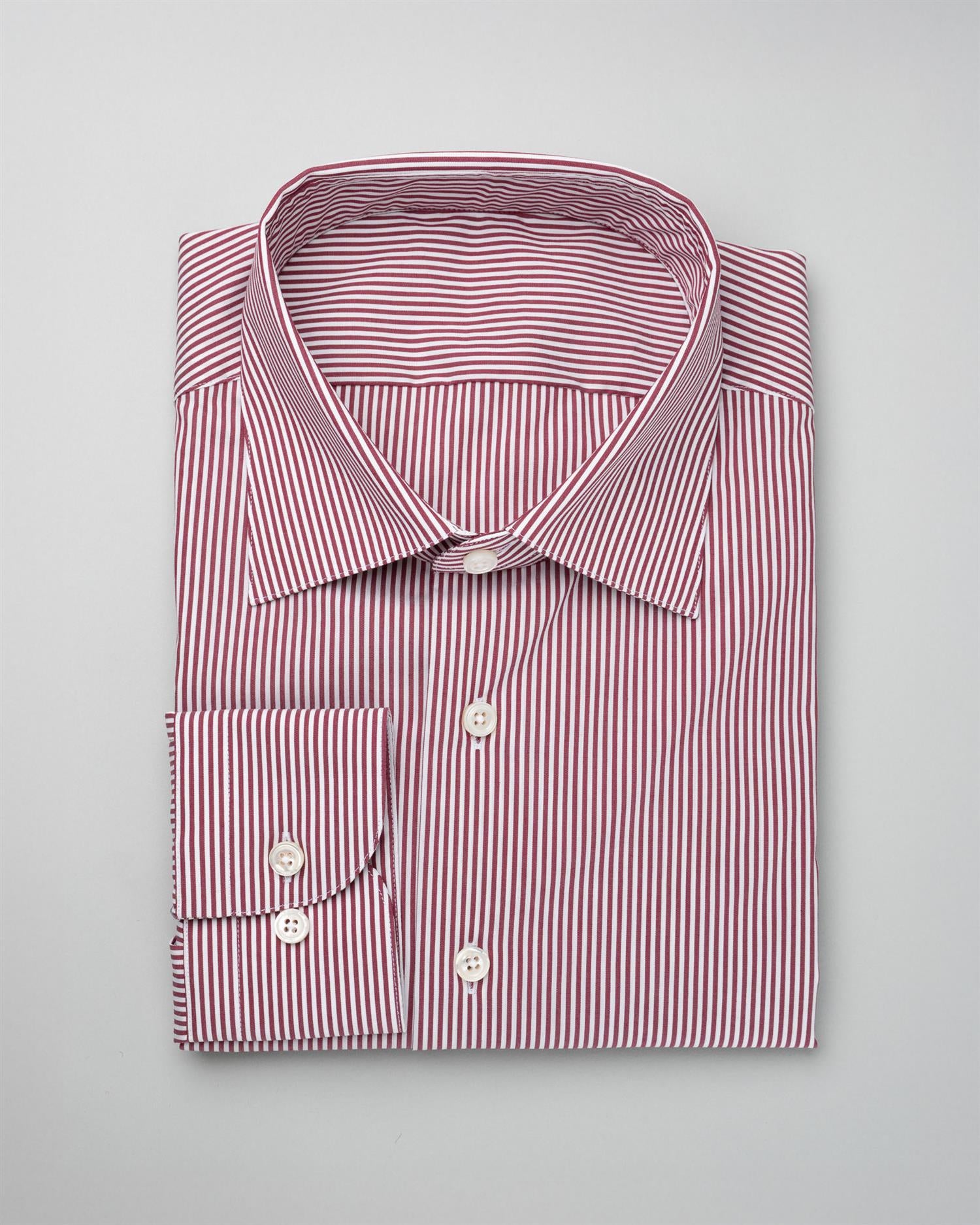 Skjorte - Striper, rød