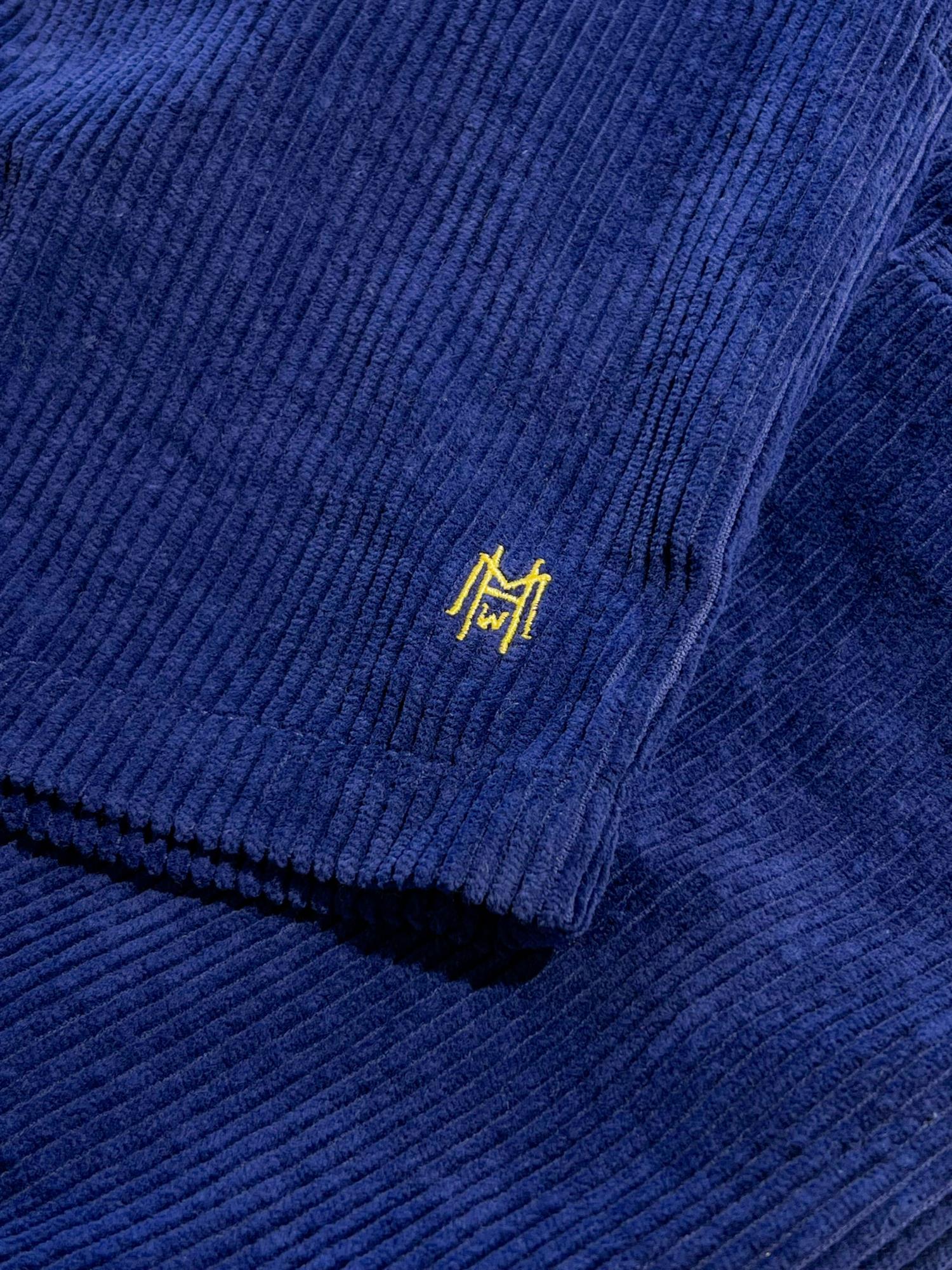 Kordfløyel shorts, Safir
