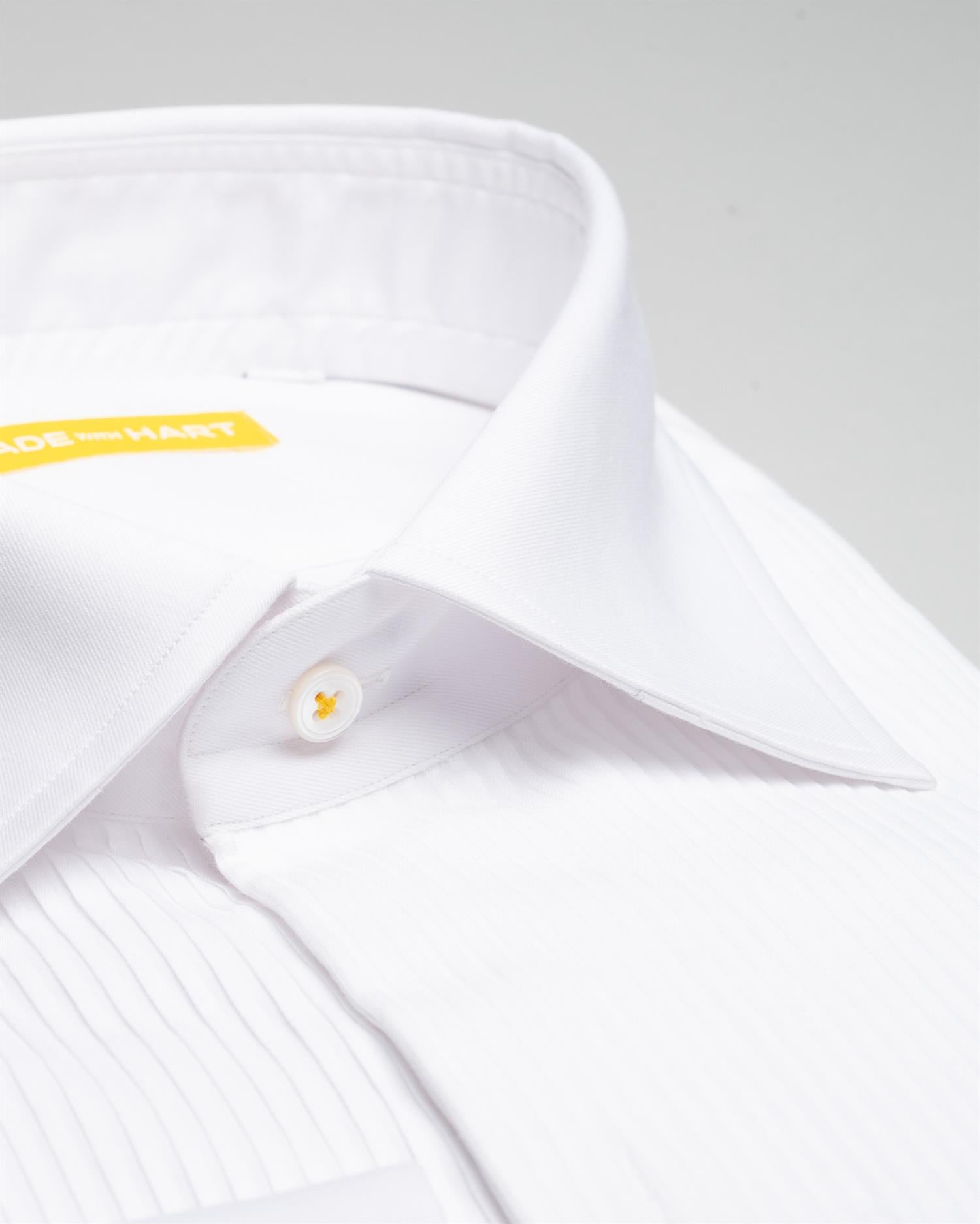 Skjorte - smoking plissert